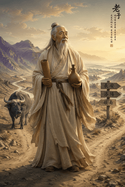 Laozi portrait