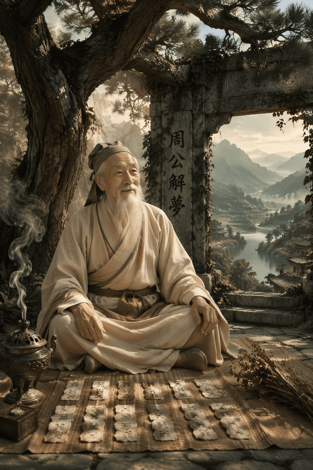 Zhou Gong portrait