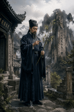 Zhu Xi portrait